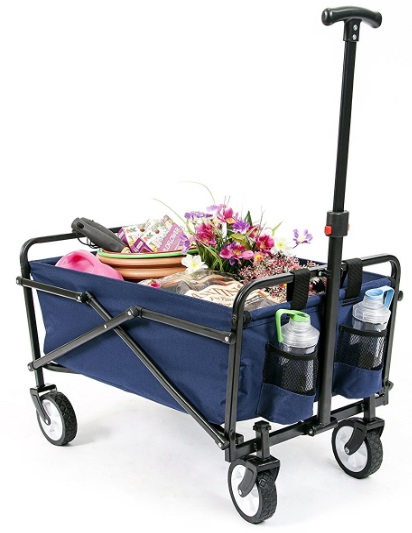 YSC-Wagon-Garden-Folding-Utility-Shopping-Cart-Beach