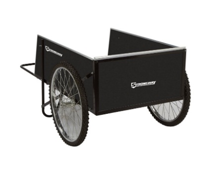 strongway aluminum yard cart